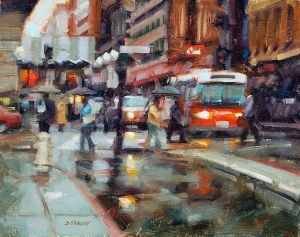 Light Rain, Powell Street